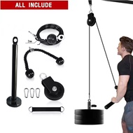 Convenient Home Gym Pulley Cable Set