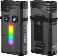 MINI LED 迷你 手電筒 強光 維修燈 修車燈 7色 彩虹燈 磁吸 露營 探險 行山 防水 車中泊