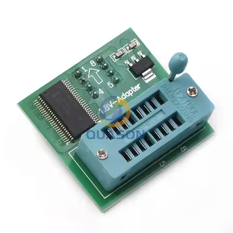 1.8V adapter for motherboard 1.8V SPI Flash SOP8 DIP8 W25 MX25 use on programmers TL866CS TL866A EZP