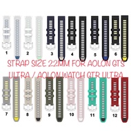 YSA 22mm Strap Aolon Watch GTS Ultra / Aolon Watch UltraGTR Silicone watchTALI