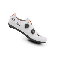 [DMT] KR0 White/White White Card Shoes Road Bike Knitted Technology Touring
