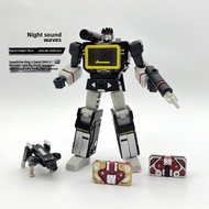 Transformers Toys Official PocketToys PT04 Soundwave Convertible Robot with 3 Cassette Bots DX9 Allo