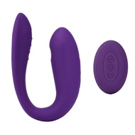 HESEKS 10 Frequency Vibration Remote Control U Shape Adjustable Sex Toy C Point Clitoris Stimulator Masturbator Wireless Vibrator for Women
