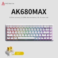 AJAZZ AK680max Magnetic Switch Wireless Three Mode Mechanical Keyboard Side Engraved Wired Bluetooth