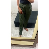 HIJAU (Nett) NEW Baggy Pants Baggy Pants Office Pants Army Pants Army Green Pants