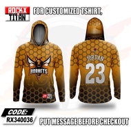 TxR YELLOW HORNETS CONCEPT BASKETBALL HOODIE FOR MEN  JERSEY FULL SUBLIMATION