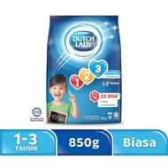 Dutch lady milk powder 123 ( chocolate ) 850g