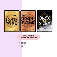 Fourth Wing/ Iron Flame/ Onyx Storm (Rebecca Yarros)