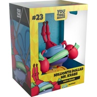 Youtooz Million Dollar Mr.Krabs Vinyl Figure, 4.4" Inch Mr. Krab Collectible from Spongebob