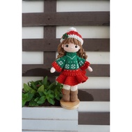 ,Wool dolls, Christmas dolls, handmade dolls