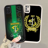 HK-65 Persebaya Shockproof Casing for Black and White Silicone OPPO A92 A55 F19 A95 A74 A52 A94 A72 