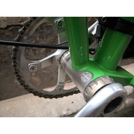 Brompton Bicycle Bottom Bracket Protector Aluminium BB Sticker Folding bike