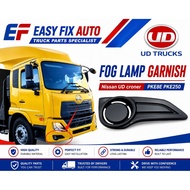 BUMPER LAMP GARNISH NISSAN UD CRONER PKE8E PKE250 FOG LAMP GARNISH