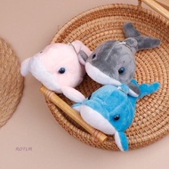 ROTUR Cartoon Plush Whale Keychain, Soft Stuffed Plush Animal Plush Whale Doll, Hanging Accessory 13