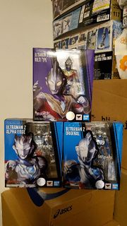 全新 未開 bandai shf S.H.Figuarts 咸蛋超人 咸旦超人 奧特曼 ULTRAMAN TRIGGER MULTI TYPE 超人托利加 複合形態 ULTRAMAN Z ALPHA 