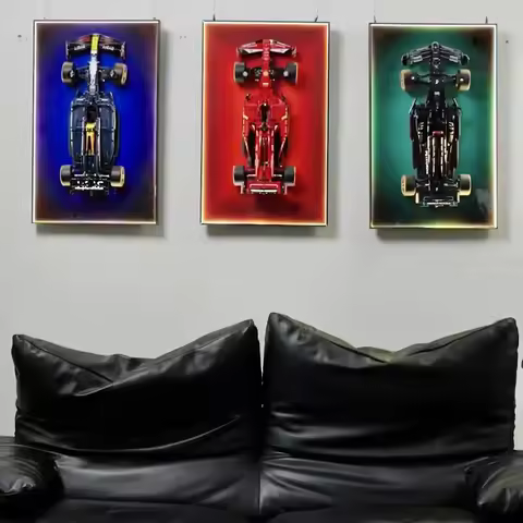 Display Wallboard for Lego 42207 Ferrari SF-24 F1,42171 Mercedes-AMG Adult Collectibles for Lego Car