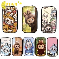 XIANS Labubu Pencil Bag, Large Capacity Cute Cartoon Pencil Cases,  Stationery Box