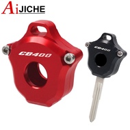 Motorcycle CNC Key Cover Case Shell Keys Protection For HONDA CB400 CB400SF CB 400 400SF VTEC Revo 2