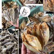 Ikan Kering vacum pack 500g / setengah kilo / ikan kering kurang masin / ikan kering tumpat