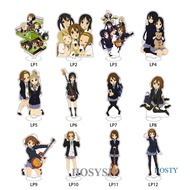 HOSTY Anime K-ON! Figure Cosplay Acrylic Stand Model Plate Desk Decor Standing Sign Toy Fans Christmas Gifts