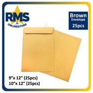 A4 Brown Envelope 9" x 12" / 10" x 12" (25pcs/pkt)