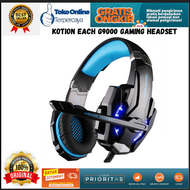 BEST SELLER Kotion Each G9000 Gaming Headset Twisted with LED Light / headset ful bass jernih blueto