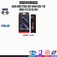 [ผ่อน0%6ด.]ASUS ROG STRIX SQ7 GEN4 SSD 1TB (NSD-S1F10/G/AS)/ประกัน5Years/BY NOTEBOOK STORE