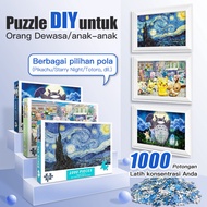 Jigsaw Puzzles For 8+ Age Kids 1000 Pieces Paper Jigsaw Puzzles Educational Decompression DIY Large 