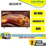 SONY 75" 4K Ultra HD Smart Android TV HDR KD-75X77L