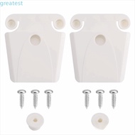 GREATMY 2 Set Ice Chest Latch Repair, Plastic Heavy Duty Cooler Latch Replacement, Durable Screws In