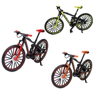 Mini 1:10 Alloy Bicycle Model Diecast Metal Finger Mountain Bike Downhill Bike Adult Collectible Children Toys