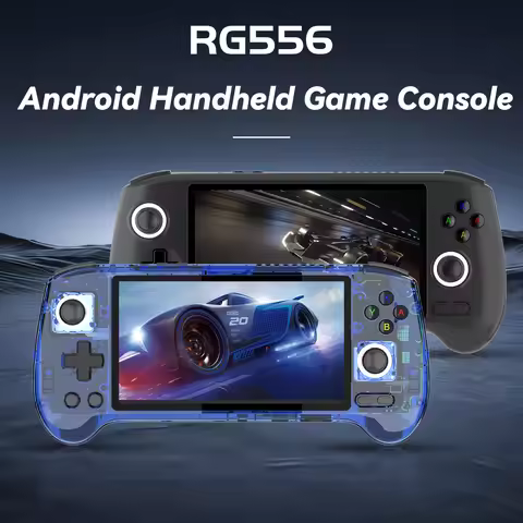 ANBERNIC RG556 Classic New handheld retro game console Android 13 Hall effect Joystick emulator 5.48