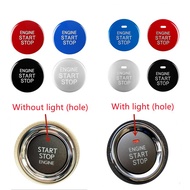 Car Styling Engine Start Stop Ignition Button Replacement Cover Fit For TOYOTA Corolla Camry Rav4 CHR Prius GT86 Accessories
