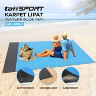 TENDA Taffsport Footprint Tent Mat 200x210cm / 140x200cm Carpet Mat Waterproof Camping Tent Sleeping