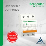 Schneider MCB 3P 20A / MCB 3 Phase 20A / MCB 20A 3P - DOMF01320
