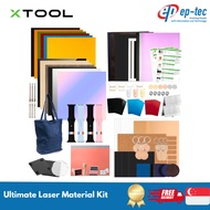 xTool Ultimate Laser Material Kit (159pcs) Crafting Kit Laser engraver accessories leather,paper etc