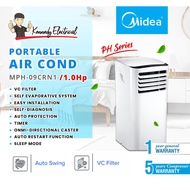 Midea 1.0HP Portable Air Conditioner 美的便携式空调 MPO-CRN1