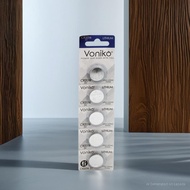 VONIKO Button Lithium Cell Battery CR2016 3V (5pcs)
