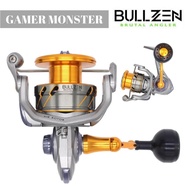 BULLZEN GAMER MONSTER 2000PG / 3000PG / 4000PG / 4000HG FISHING REEL