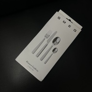 SMEG Four-Piece Set Stainless Steel Knife Fork Spoon Premium Western Tableware Smeg ZRRC