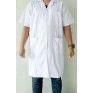 CODE U77D SHORT-SLEEVED LABORATORY COAT PRACTICE COAT PRACTICE LAB COAT HOSPITAL LAB COAT