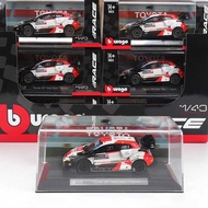 C Bburago 1:43 Toyota GR Yaris Porsche Lamborghini Sc63 Alloy Ury Vehicle Diecast Pull Back Cars Mo