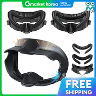 Meta Quest 3 Face Foam Amvr Knob Leather Vent Cover Light Leak Prevention Accessory