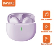 BASIKE Headset TWS Bluetooth 5.0 earphone Earbuds airpods Efek Suara Stereo Efek Suara HIFI Long Standby Daya Tahan Baterai Super Panjang 30 jam Daya