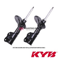 front shock absorber set 2pcs KAYABA JAPAN GAS mitsubishi ASX 2.0 2wd 4wd 2010-2018