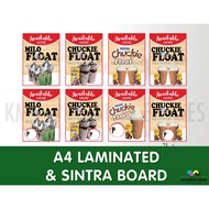 Milo Float, Chuckie Float, Dutch Mill Float Signages