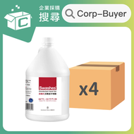 消毒搓手啫喱 75%酒精補充裝  4L x 4【香港行貨】【Corp-Buyer】【最佳使用日期:01/2028】