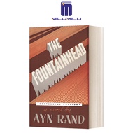 The Fountainhead Paperback-ขอบฉีกโดย Ayn Rand หนังสือภาษาอังกฤษดั้งเดิม