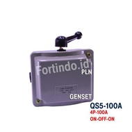 CAM SWITCH QS5-100A 4 POLE 100A ON-OFF-ON FORT