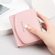 Small Purse Female Short Niche Design Cute Student Coin Purse Card Wallet Integrated Wallet Mini Small Wallet Female